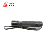 奥赛孚 ASF7303 3W DC3.7V LED 手电 1.00 个/只 (计价单位:只) 黑色