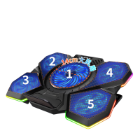 宜客莱(ECOLA) NBC-907BK 笔记本电脑散热支架 (计价单位:个) 黑色