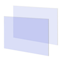 羚翎 LL-ZS001 展示铭牌 320*260mm (计价单位:个)白色 展示铭牌 (计价单位:个) 白色