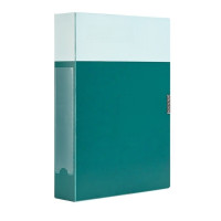 洁能尚 JNS0443 档案盒 31.5cm*23.5cm*5.5cm 加厚 (计价单位:个) 绿色
