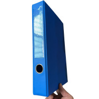 植巾 DAH140 档案盒 A4 55mm 磁扣式PVC (计价单位:个) 蓝色