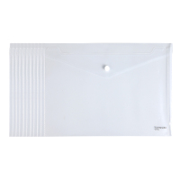 齐心(COMIX) C310A 按扣文件带 A4 10个/套 10.00 个/套 (计价单位:套) 透明