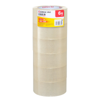 齐心 JP4510-6 封箱胶带 45mm*100y*45um 6卷/筒 6.00 个/筒 (计价单位:筒) 透明