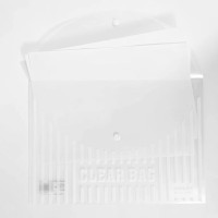 欧标(MATE-1ST) B2173 A4 18C PP料 按扣 文件袋 (计价单位:个) 白色