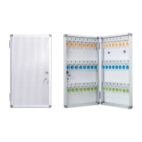 秦泰(Cqint) QTKKX-04 48位 铝合金 钥匙箱(计价单位:个) 银色