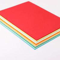 欧标(MATE-1ST) A0216 彩色卡纸 230g A4 50张/包 1.00 盒/包 (计价单位:包) 混色