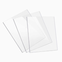 晨潞电子 CLU-MP101 展示铭牌 亚克力 40cm*32cm 厚5mm 透明色 (计价单位:个) 透明色