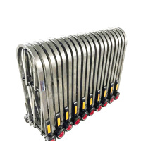 详火鸟 伸缩围挡 隔离围栏 m