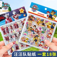 卡通PET透明贴2027