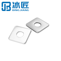 冰匠 304不锈钢四方垫片 个