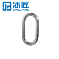 冰匠 304不锈钢弹簧扣保险安全扣 只