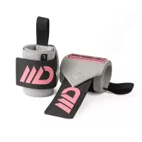 肌肉公爵4208/健身护腕卧推助力带 手腕固定防扭伤训练护具-巅峰款系列[硬核加压/2只装]