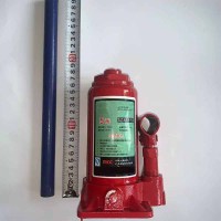 启功 立式油压千斤顶 5T千斤顶 含手锤0.35KG+1.3米长撬棍