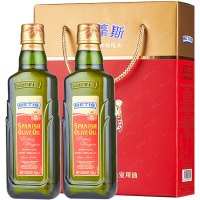贝蒂斯特级初榨橄榄油瓶装500ml*2礼盒贝蒂斯特级初榨橄榄油500ml纯天然健康轻奢美味地中海风味