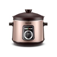苏泊尔(SUPOR) ZMD安心系列 电炖锅电炖盅5L家用锅煲粥电砂锅BB煲 DG50YK11-30 褐色