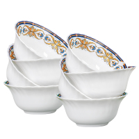 Corelle Brands 康宁餐具冰萃玲珑 彭巴杜夫人系列 餐具8件套CB-BPBD8/KZ/LS
