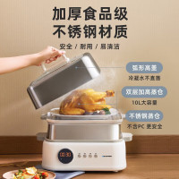 蓝宝不锈钢电蒸锅(双层+双炖盅)BP-ZG03B(双层+双炖盅)