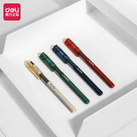 得力 NS767直液式走珠笔0.5mm全针管(黑)(支)