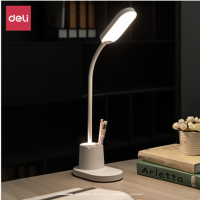 得力17854_LED笔筒台灯(白色)(台)