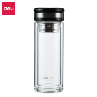 得力8988玻璃杯 (透明)(只)320ml