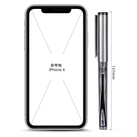 得力S1600 直液式走珠笔0.5mm全针管(黑)(支)