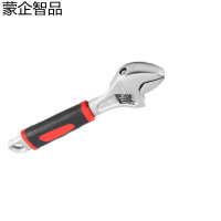 蒙企智品 黑红色胶柄扳手8寸/把