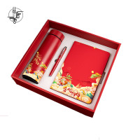 丛信哲文具套装笔记本+签字笔+保温杯可定制印字XZ-3/套