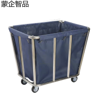 蒙企智品10管锥形蓝色布草车90*65*80cm/个