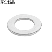 蒙企智品4.8级镀锌垫片平垫圈100个M10*16*0.5/包