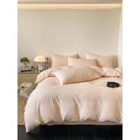 雅鹿云感棉双层纱四件套YLT2604