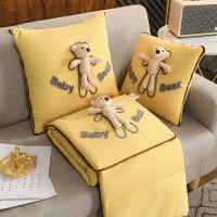 雅鹿立体小熊抱枕被 YLC2553