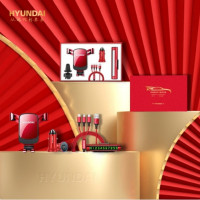 HYUNDAI 商务 车载 四件套(停车牌+车充+车载支架+一拖三数据线) YH-T59