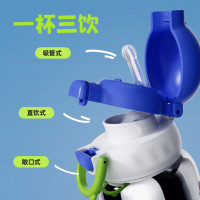 康巴赫钛宝系列双饮儿童钛保温壶520mL(独角兽)KH-B50T02