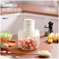 迈卡罗 (MACAIIROOS) MC-KM317 2L绞肉机家用 绞馅机 碎肉机电动多功能料理