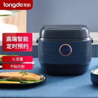 龙的(longde)电饭煲LD-FS301A (蓝色)家用电饭锅 智能预约煲汤煮米饭杂粮粥多功能煮饭锅