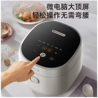 小熊(Bear)DFB-P30H3 电饭煲 0涂层3L不锈钢球釜内胆2-6个人电饭锅 家用多功能无涂层电饭煲