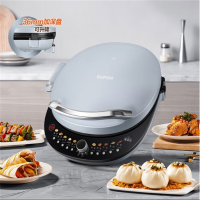 苏泊尔S蒸汽升降煎烤机双面加热煎饼锅升级加深大尺寸烤盘34RQ17 /4