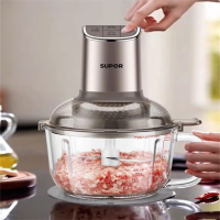 苏泊尔S多功能和面绞肉机3升304不锈钢纯铜电机防塞肉JRD09 /4