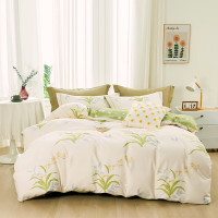 洁丽雅(grace)全棉奢享四件套200*230cm床单被套枕套CP1068-1