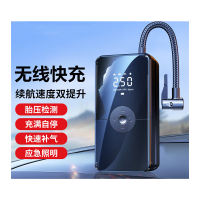 充气泵车载打气泵电动车轮胎补气自行车01
