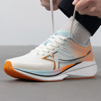 特步(XTEP)875119110081 男鞋新款秋季运动鞋五分速3.0 极光跑鞋