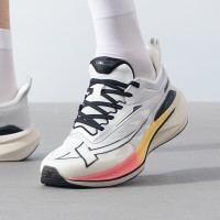 特步(XTEP)876219110043 跑步鞋男年冬季新款网面透气马拉松体测跑步鞋