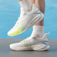 特步(XTEP)877319120003男鞋比赛缓震舒适耐磨休闲篮球鞋