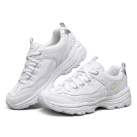 斯凯奇(Skechers)88888250-WHT女鞋秋冬新款百搭白色熊猫鞋