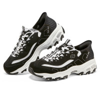 斯凯奇(Skechers)150030-BKW女鞋春秋新款经典黑白熊猫鞋