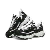 斯凯奇(Skechers)52675-BKW男鞋时尚熊猫老爹鞋运动休闲鞋