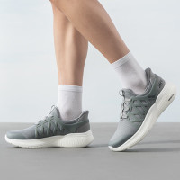 斯凯奇(Skechers)118308-GRY男鞋缓震轻便闪穿鞋网面休闲鞋