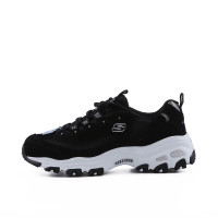 斯凯奇(Skechers)11930-BLK复古熊猫鞋厚底增高休闲鞋