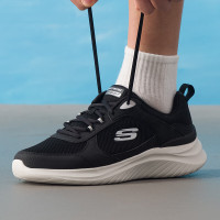 斯凯奇(Skechers)8790357-BLK休闲鞋低帮缓震跑步鞋