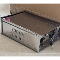 册视 不锈钢监控工程防水弱电箱 无印18*13.5*7cm CS-PDX 个